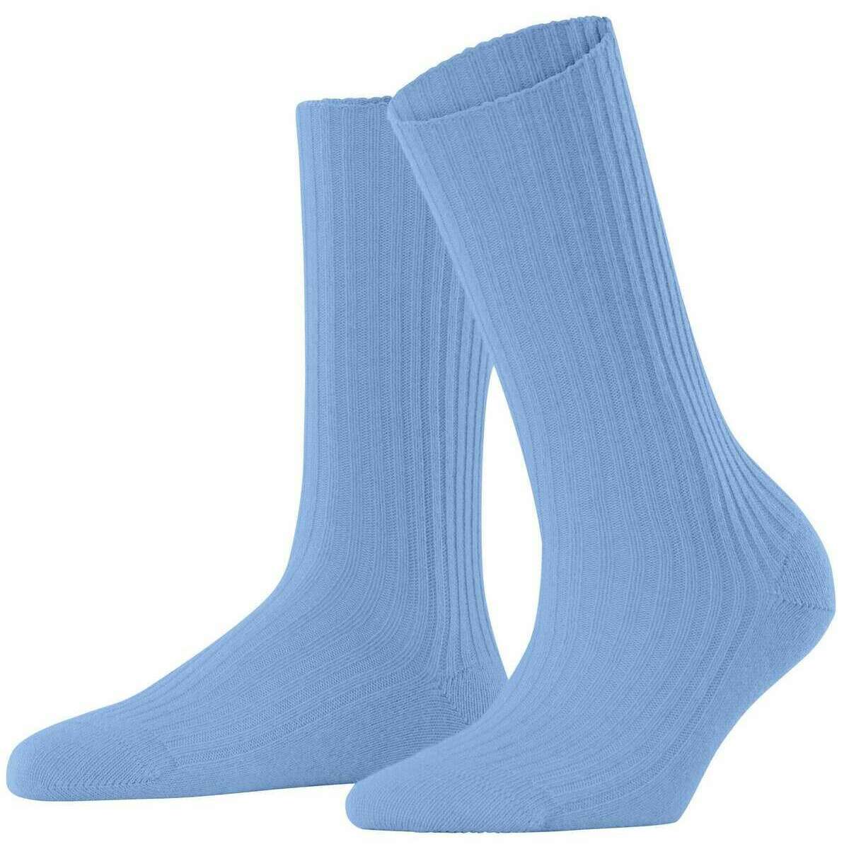 Falke Cosy Wool Boot Socks - Arctic Blue