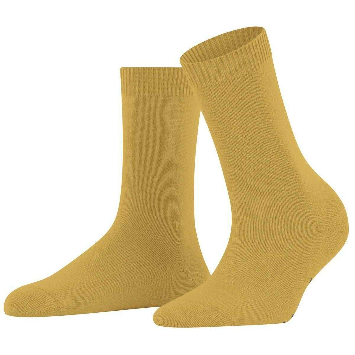Falke Cosy Wool Socks - Brass Yellow