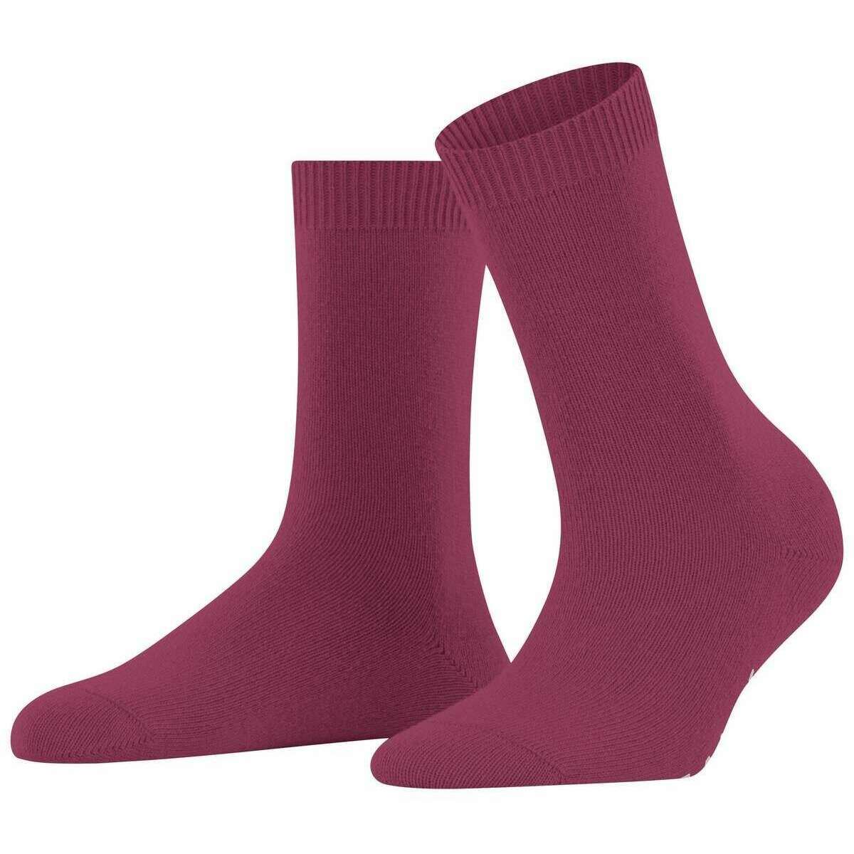 Falke Cosy Wool Socks - Red Plum