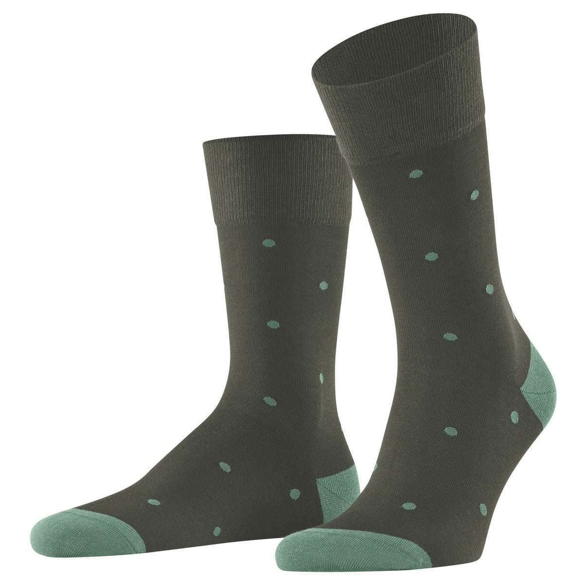 Falke Dot Socks - Military Green