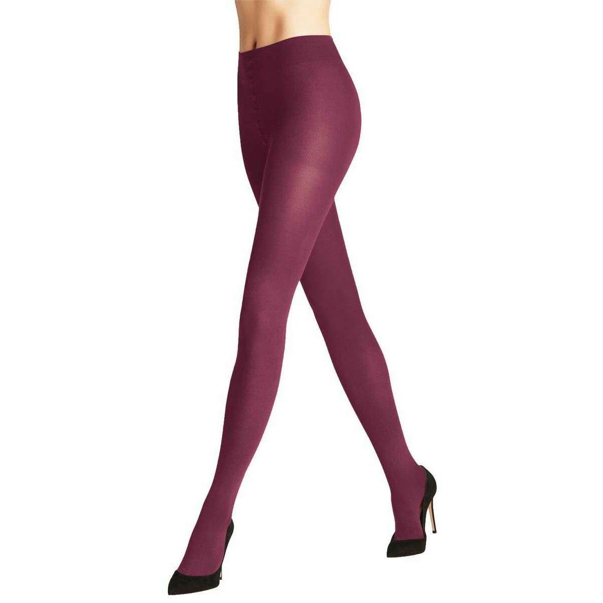 Falke Family Tights - Red Plum