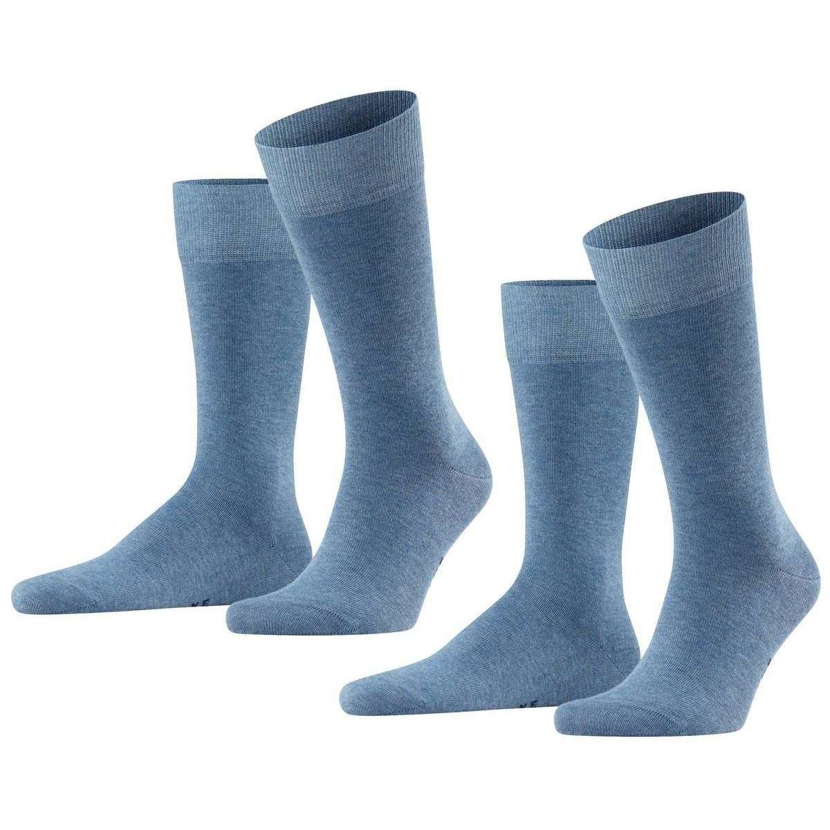 Falke Happy 2 Pack Socks - Light Demin Blue