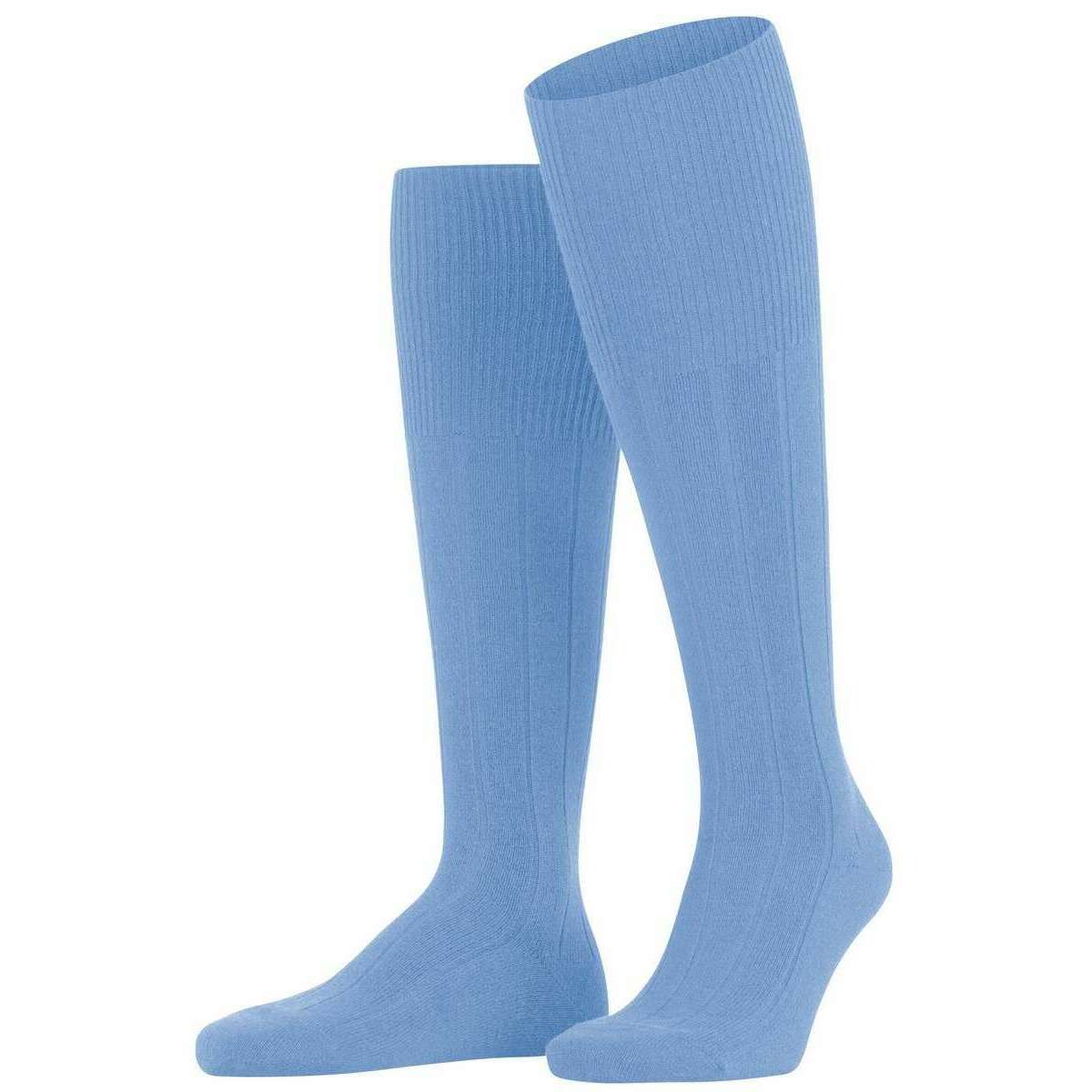 Falke Lhasa Rib Knee High Socks - Arctic Blue