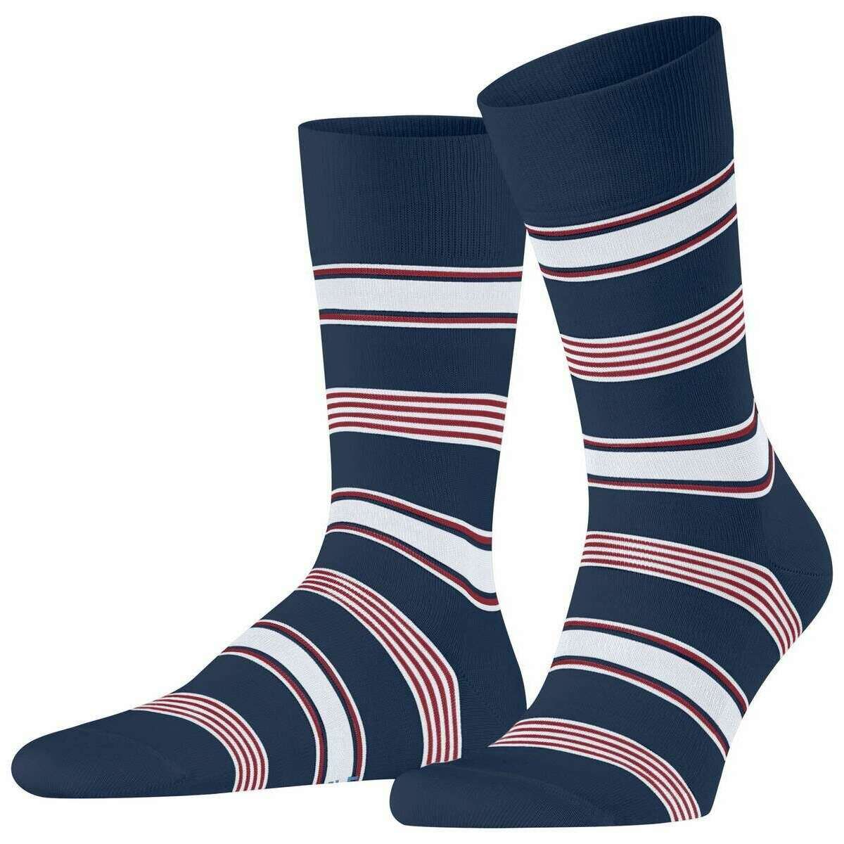 Falke Marina Stripe Socks - Royal Blue