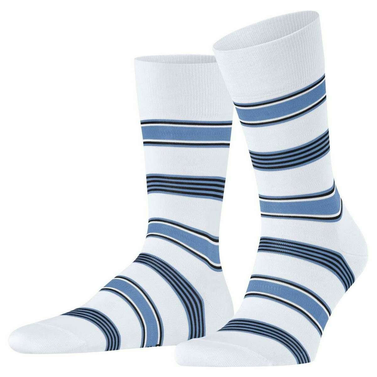 Falke Marina Stripe Socks - White
