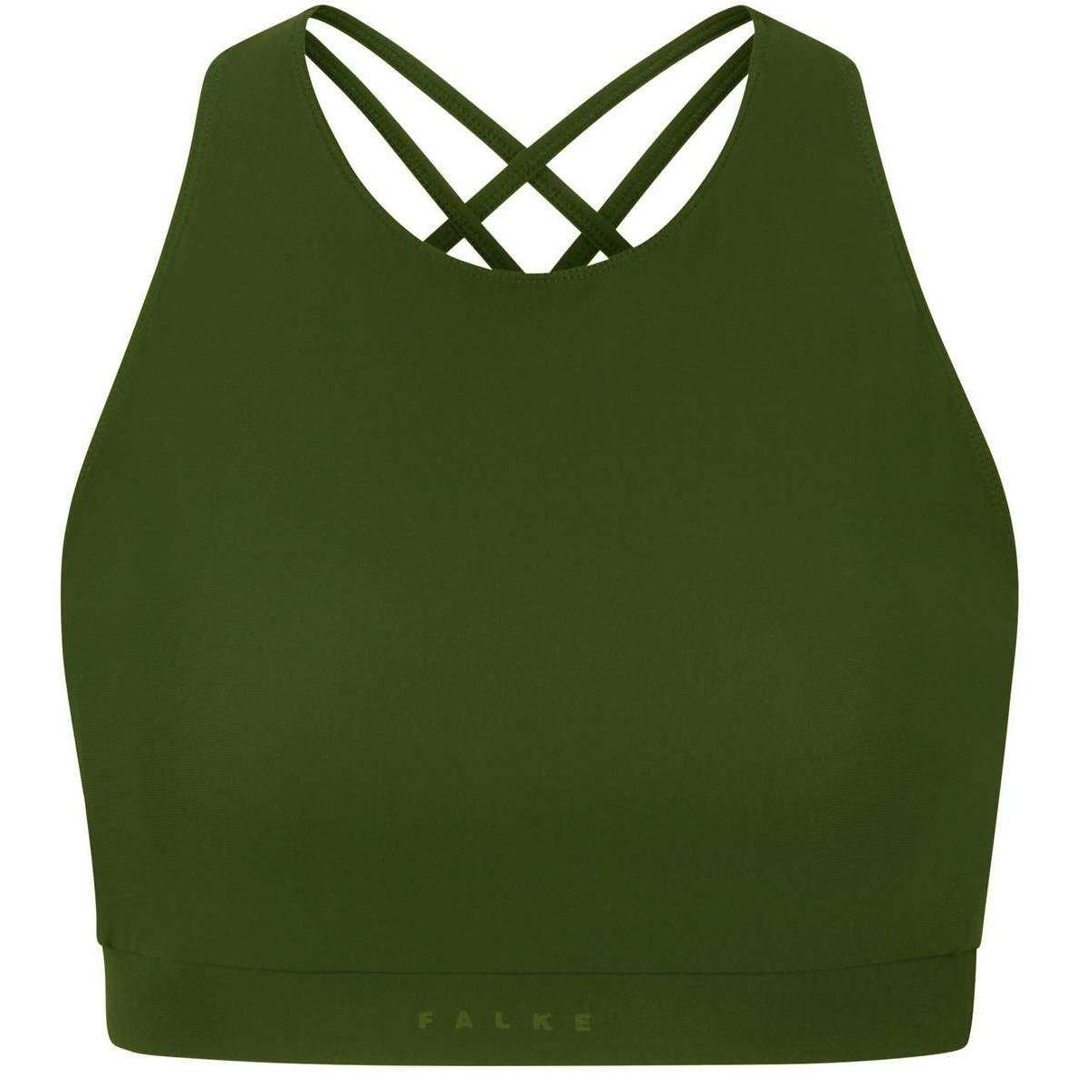 Falke Multi-Strap Sports Bra Top - Herb Green