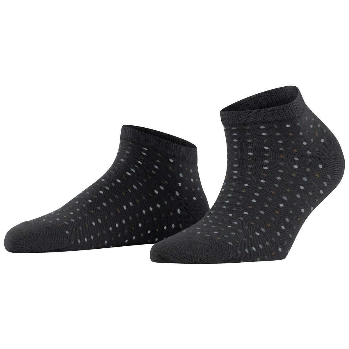 Falke Multispot Sneaker Socks - Black