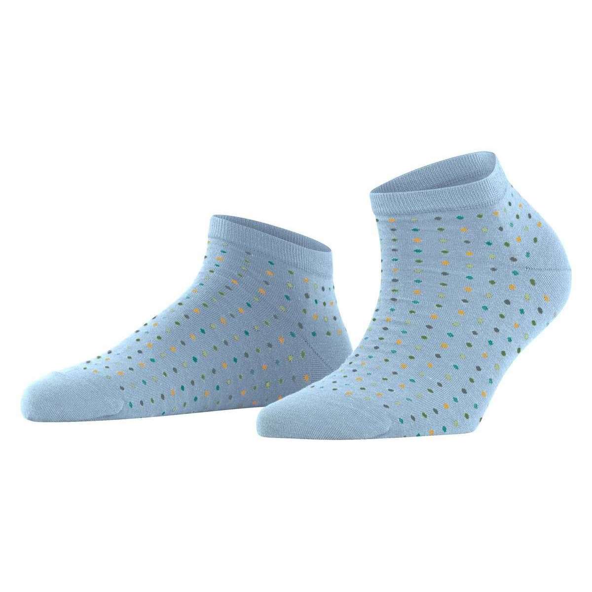 Falke Multispot Sneaker Socks - Crystal Blue