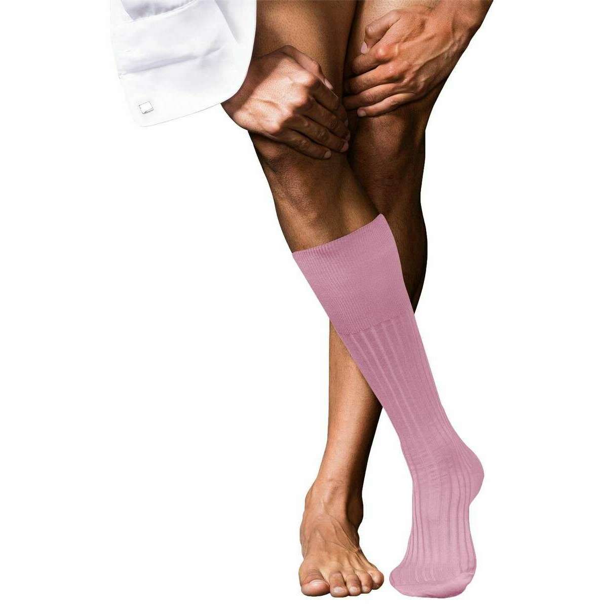 Falke No 13 Finest Piuma Cotton Knee High Socks - Light Rosa Pink