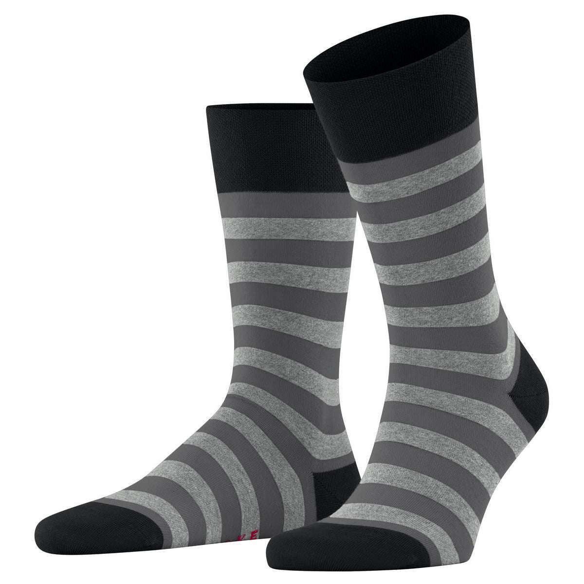 Falke Sensitive Mapped Line Socks - Black