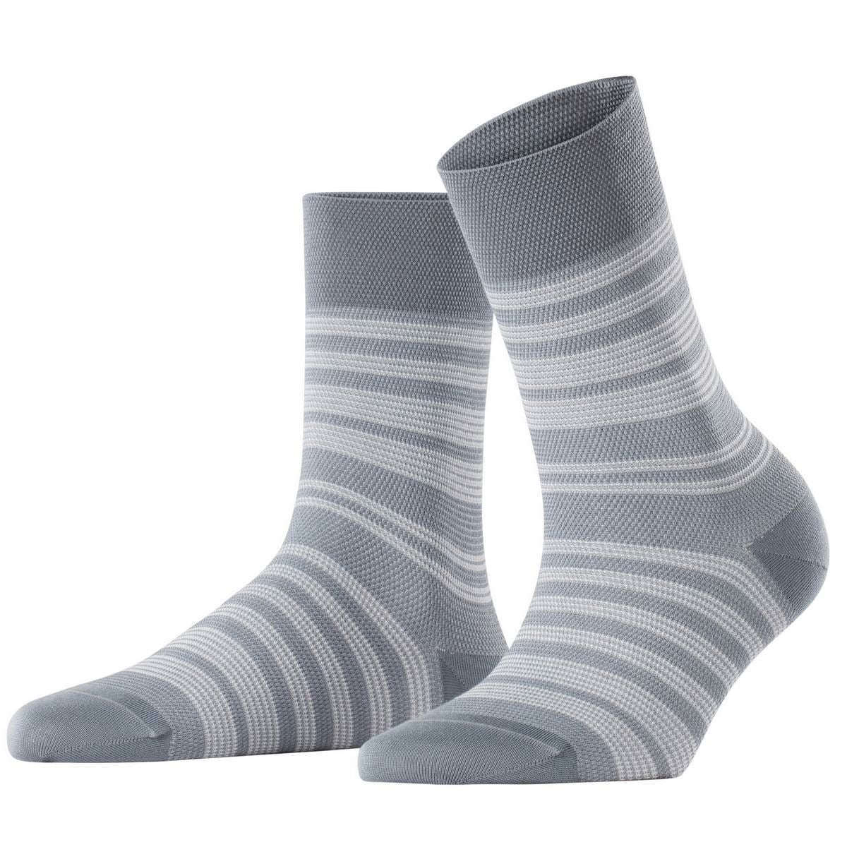 Falke Sensitive Sunset Stripe Socks - Blue Smog