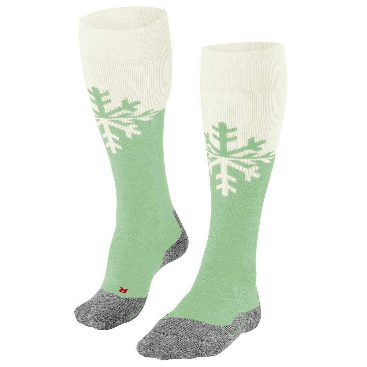 Falke SK2 Intermediate Skiing Knee High Socks - Quiet Green