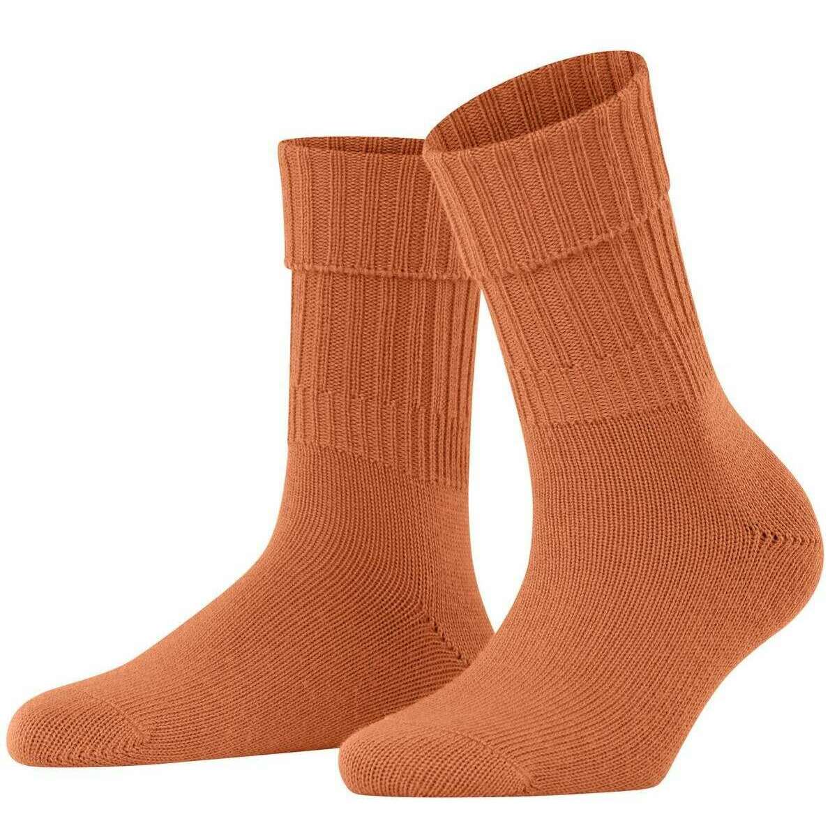 Falke Striggings Rib Socks - Tandoori Orange