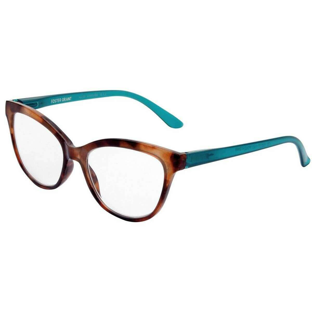 Foster Grant Danube Reading Glasses - Leni Yellow Tortise Shell