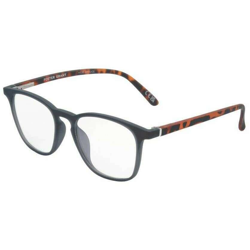 Foster Grant Spruce Blue Light Tech Reading Glasses - Matte Navy