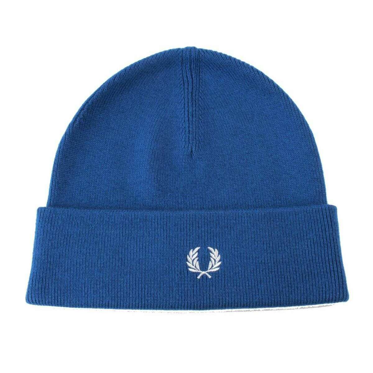 Fred Perry Merino Wool Beanie - French Navy