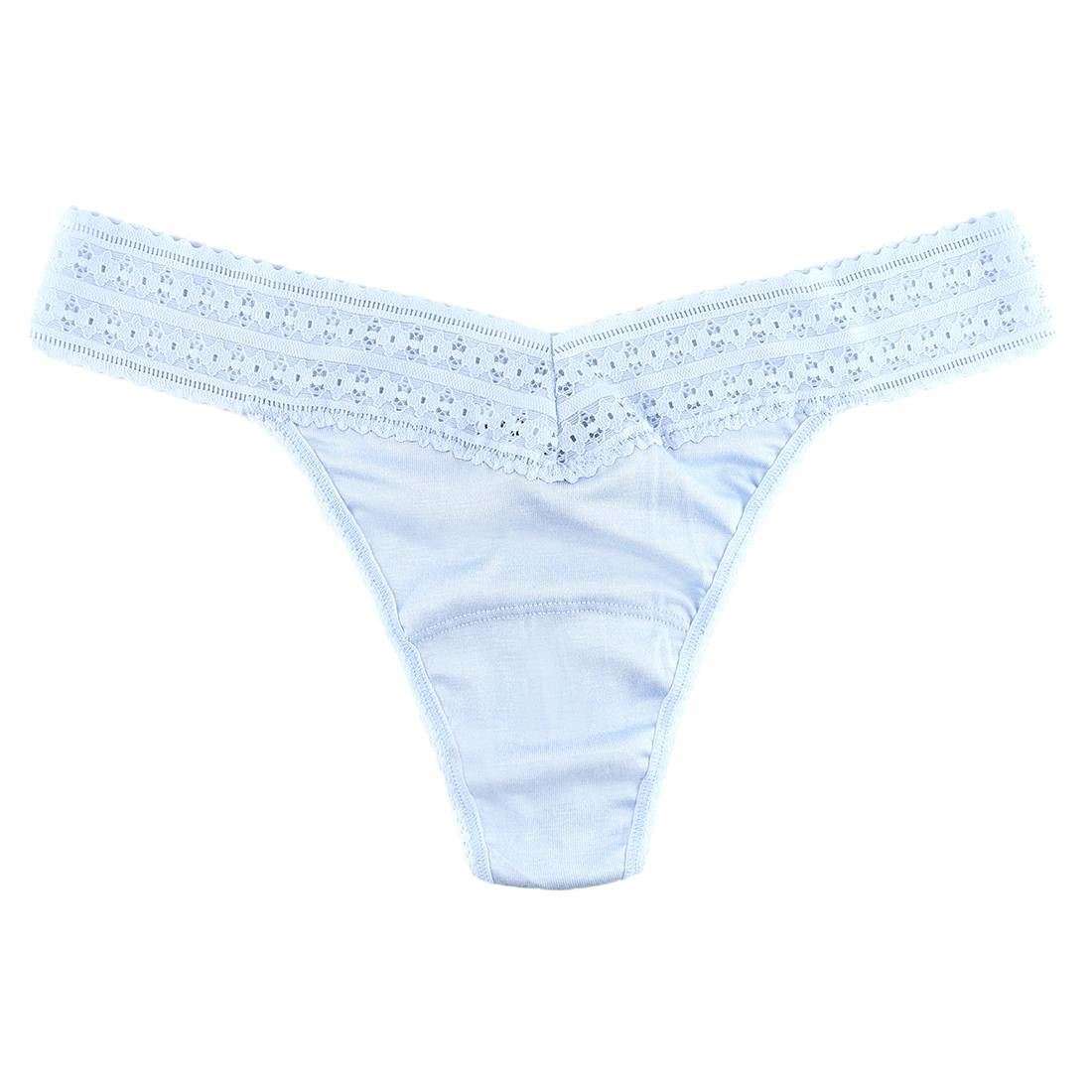 Hanky Panky Dream Original Rise Thong - Serenity Blue