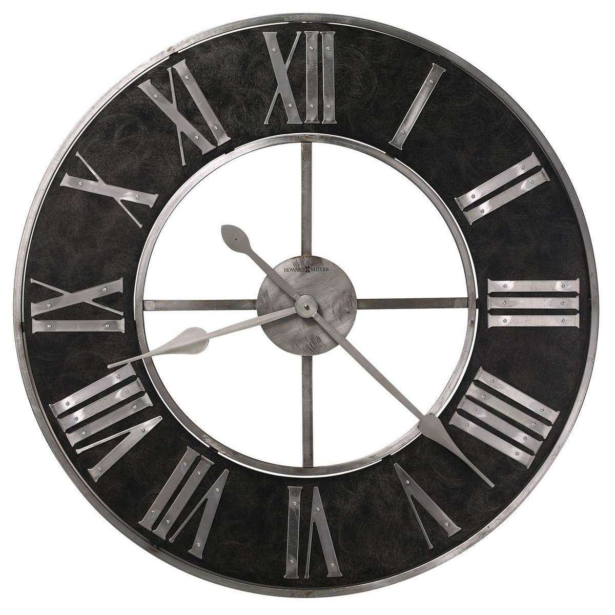 Howard Miller Dearborn Wall Clock - Black