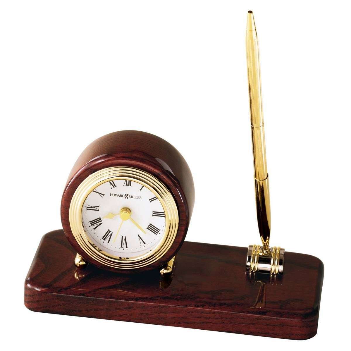 Howard Miller Roland Tabletop Clock - Rosewood