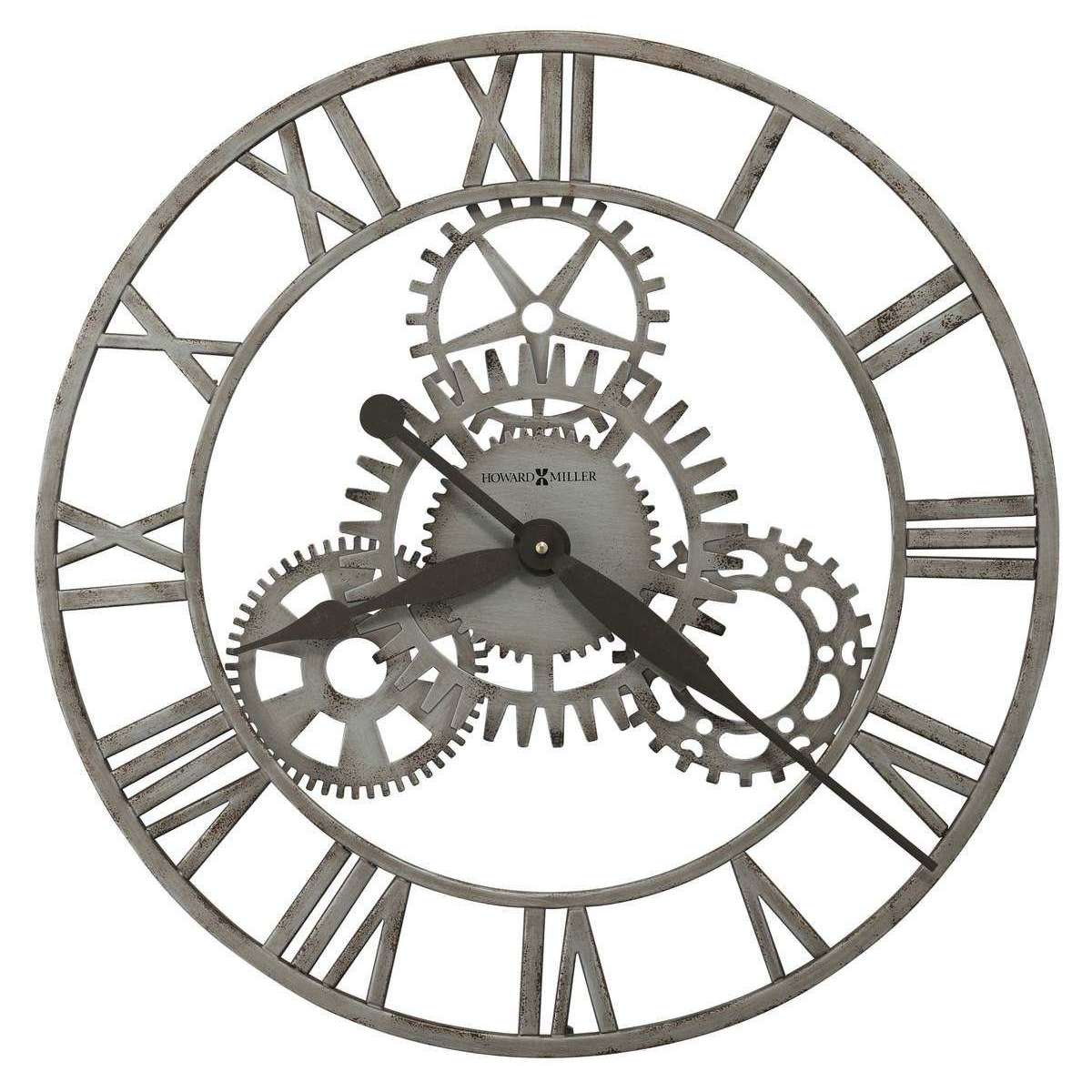 Howard Miller Sibley Wall Clock - Silver