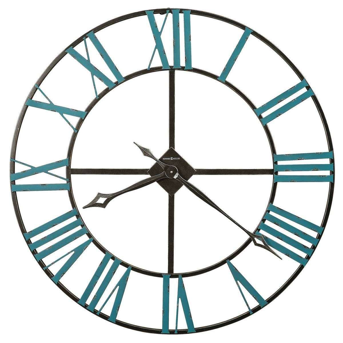 Howard Miller St. Clair Wall Clock - Marine Blue