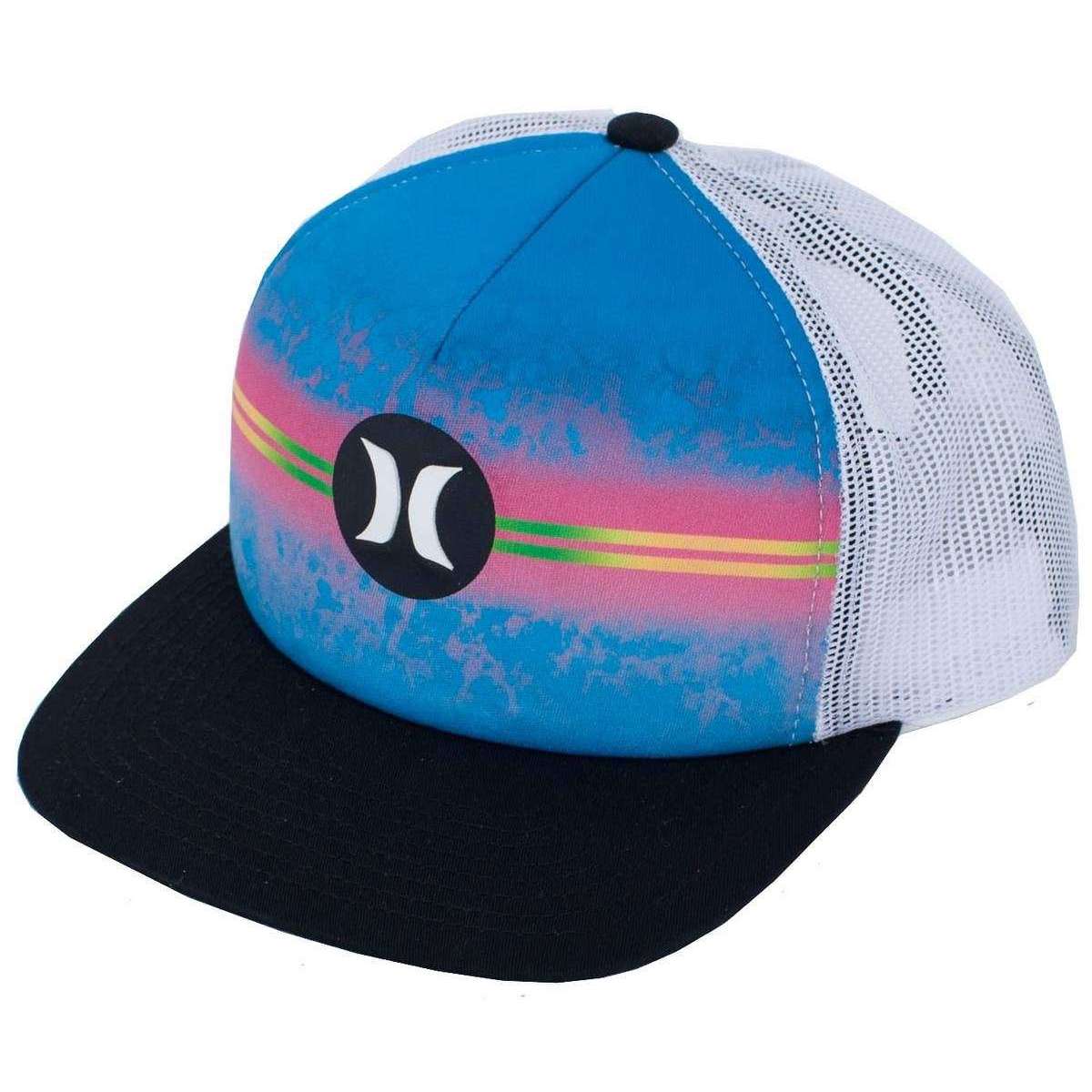 Hurley Balboa Trucker Cap - Aura Blue/Pink