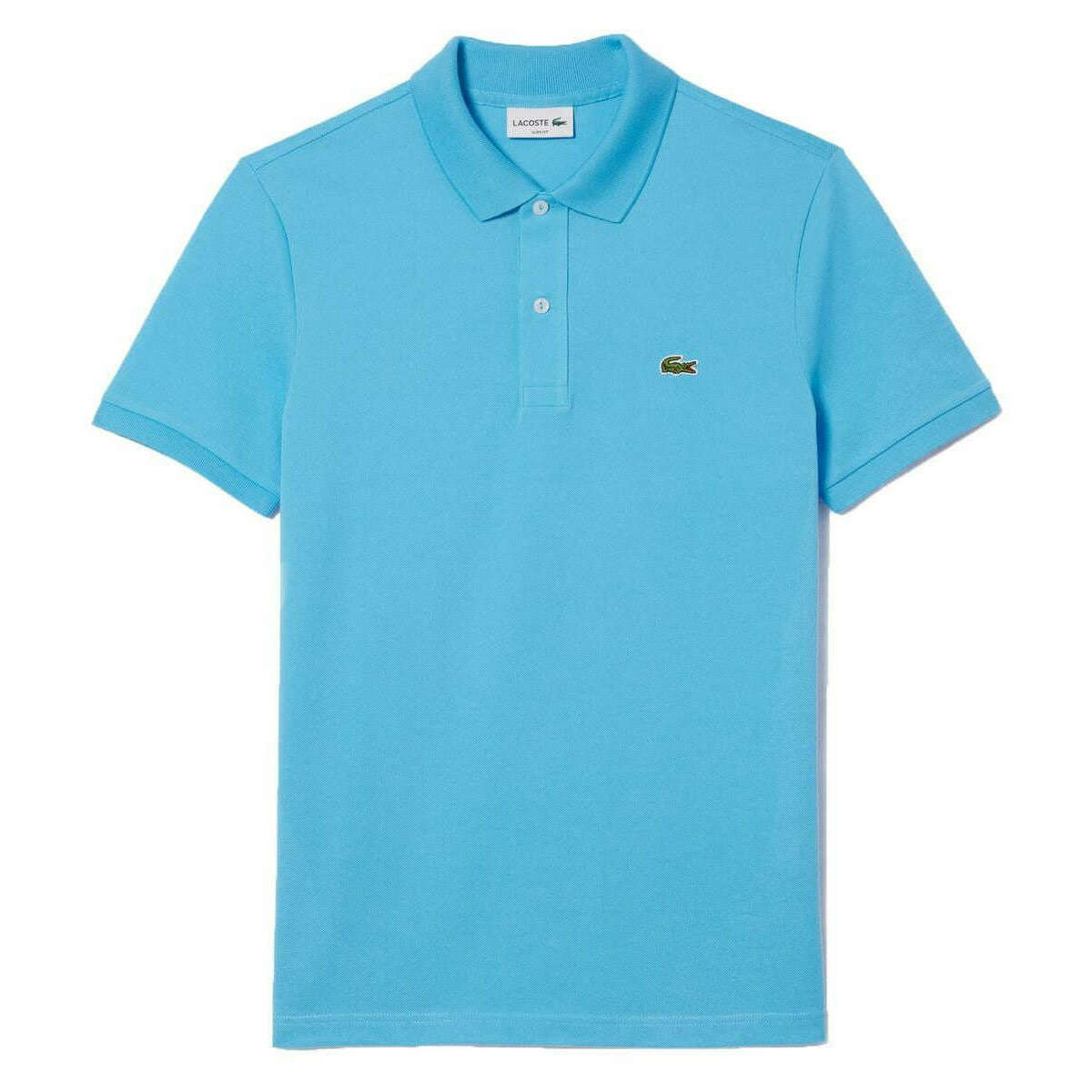 Lacoste Classic Pique Cotton Polo Shirt - Celest Blue