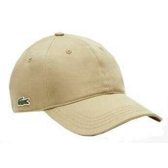 Lacoste Organic Cotton Twill Cap - Lion Beige