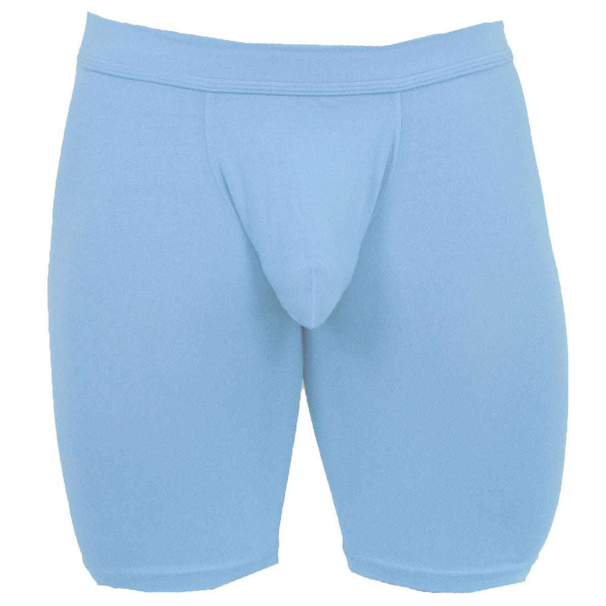 Obviously EliteMan Boxer Brief 9inch Leg - Sky Blue