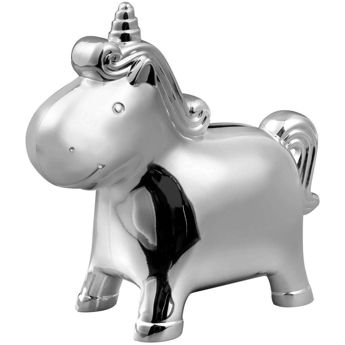 Orton West Unicorn Money Box - Silver