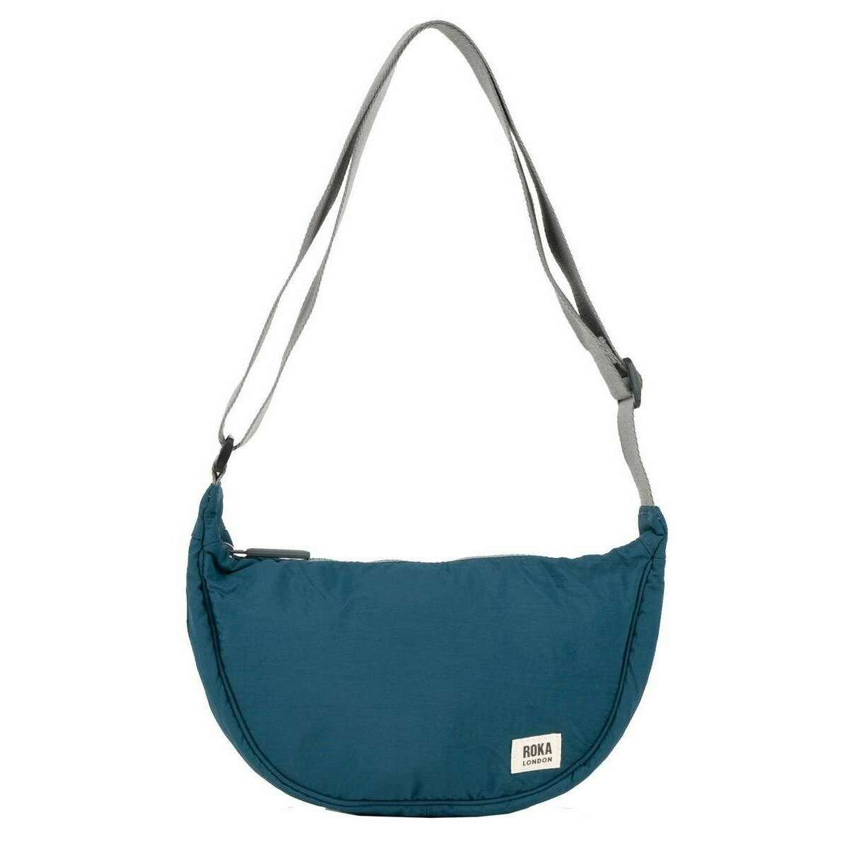 Roka Farringdon Recycled Taslon Slouchy Bag - Marine Blue