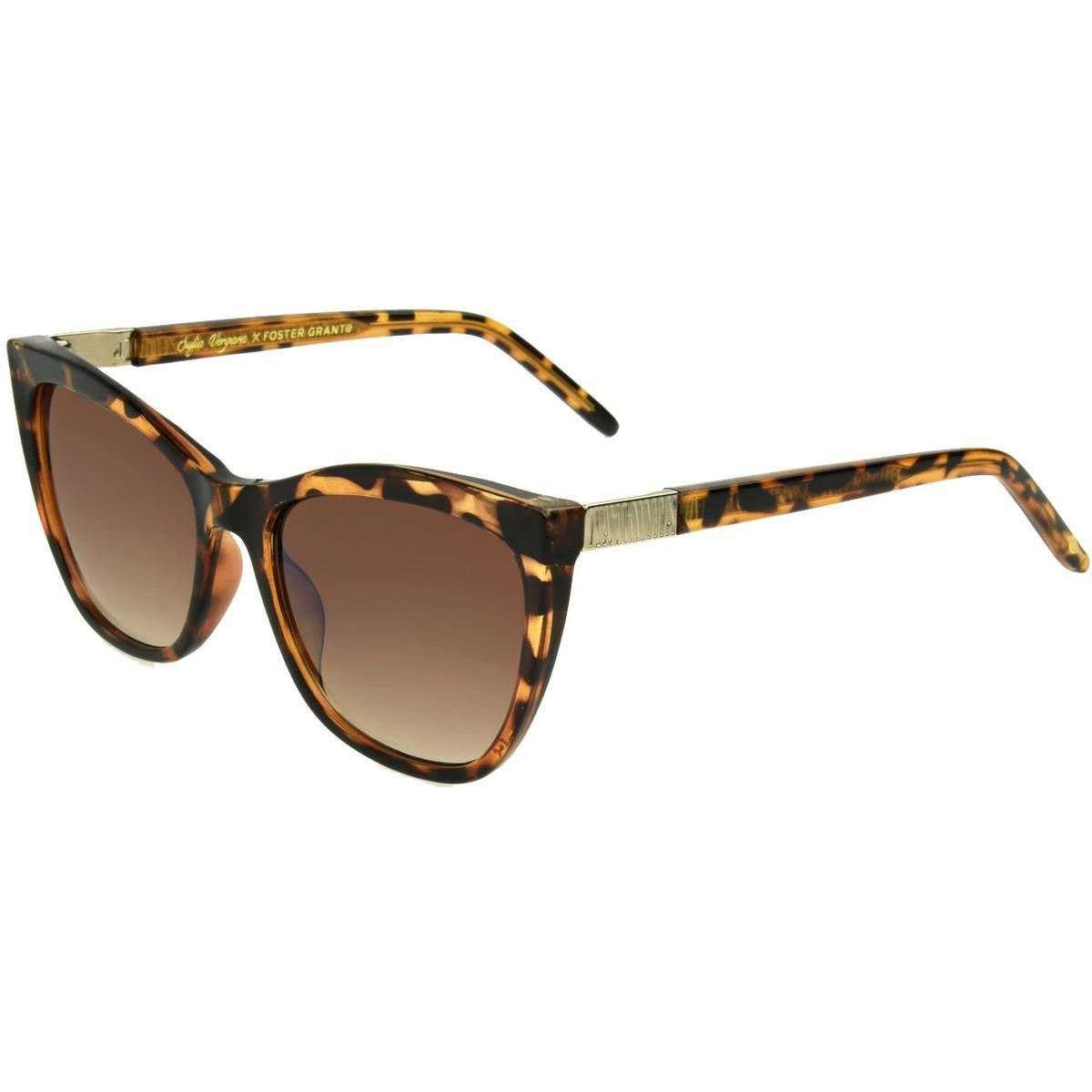 Sofia Vergara Sofia Easy Cateye Sunglasses - Classic Tort Brown