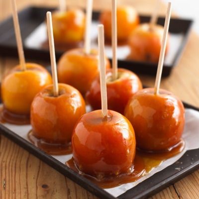 Sticky Toffee Apples