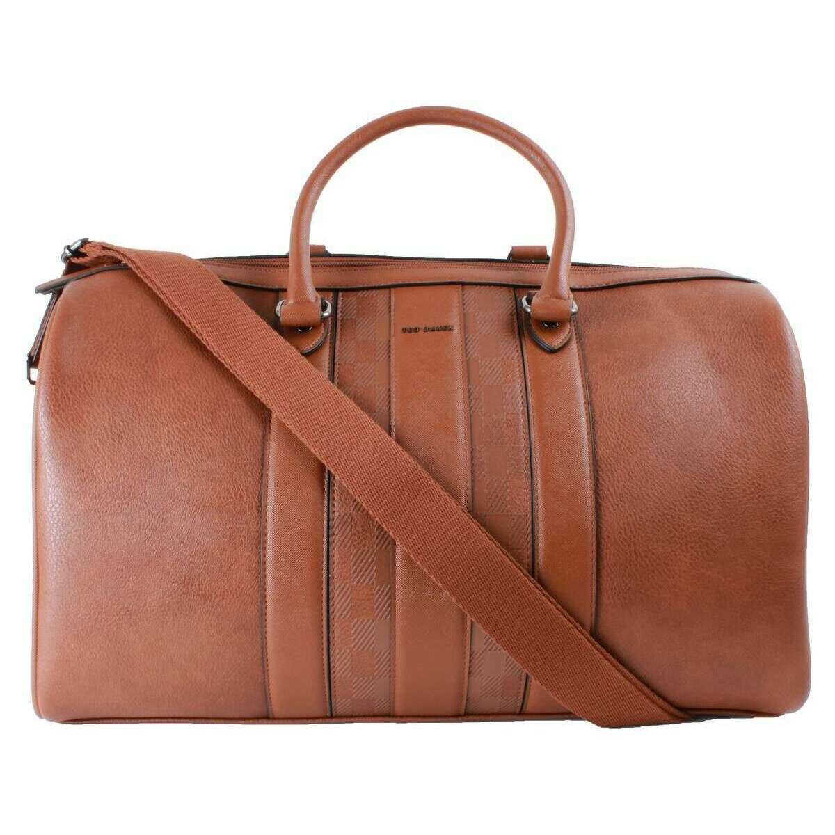 Ted Baker Waylin House Check Holdall - Tan