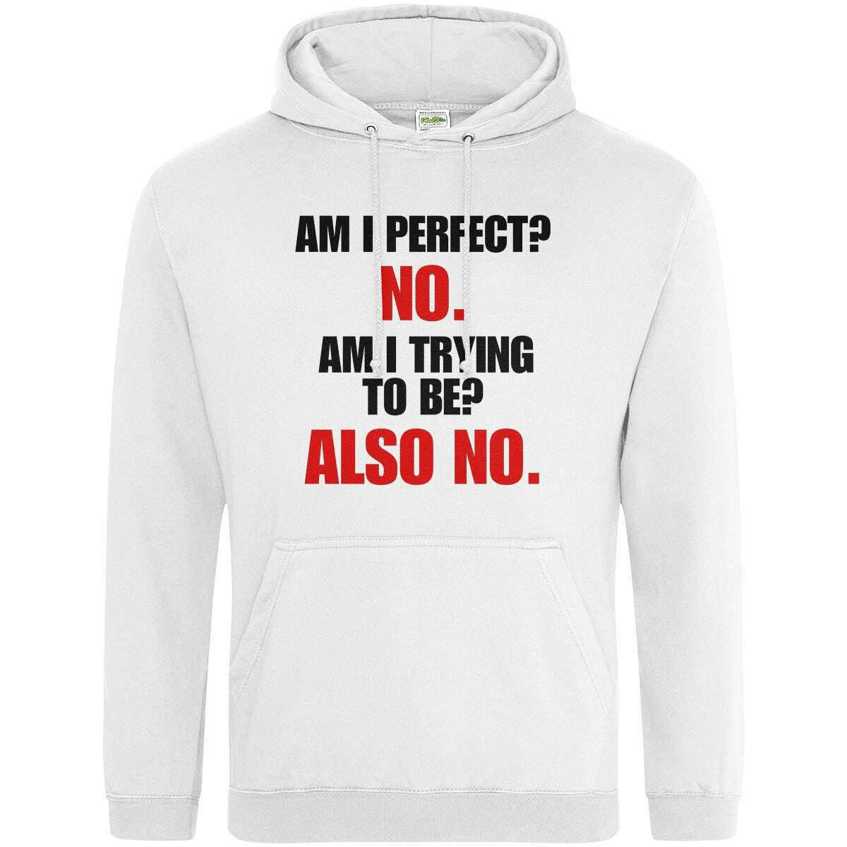 Teemarkable! Am I Perfect Hoodie