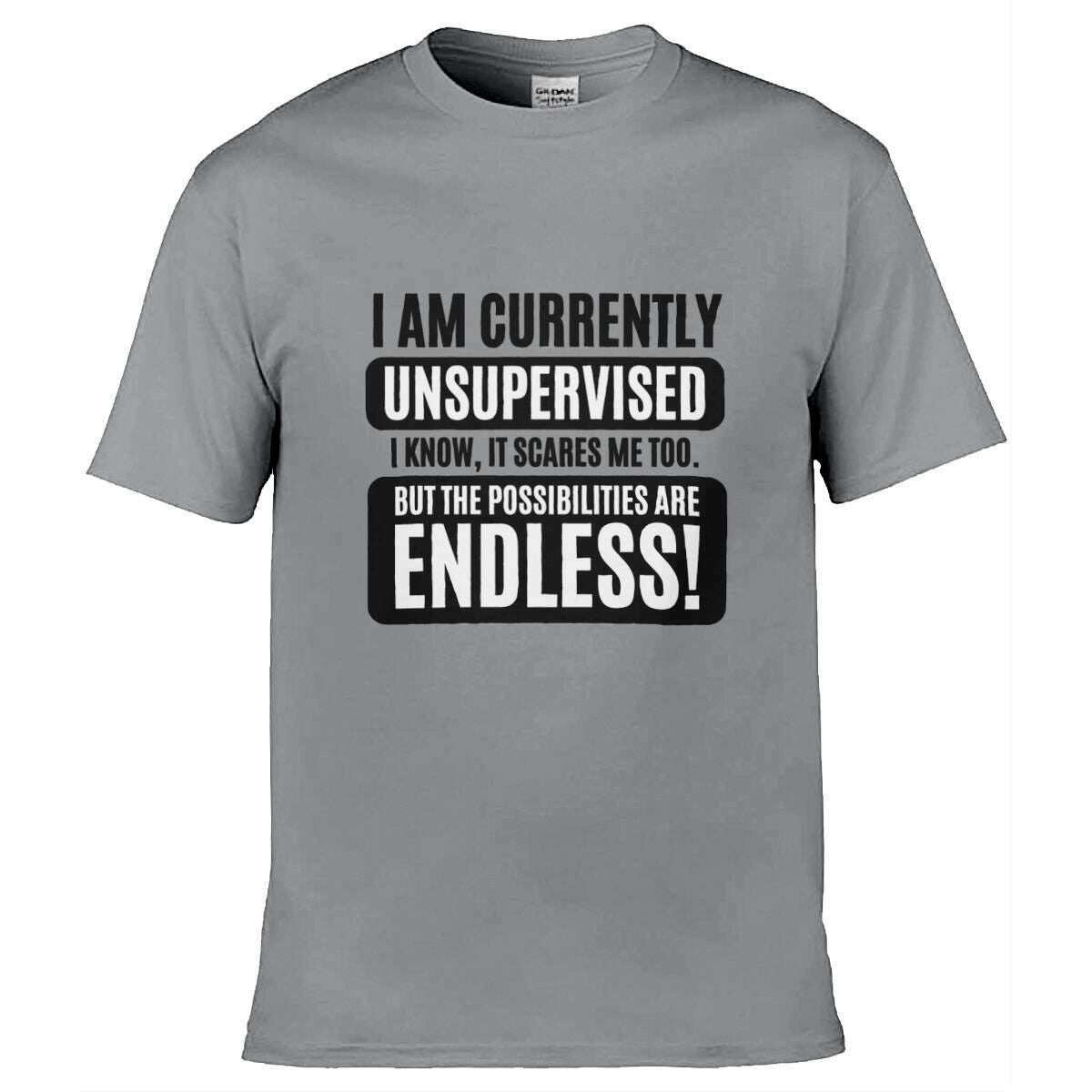 Teemarkable! I am Currently Unsupervised T-Shirt
