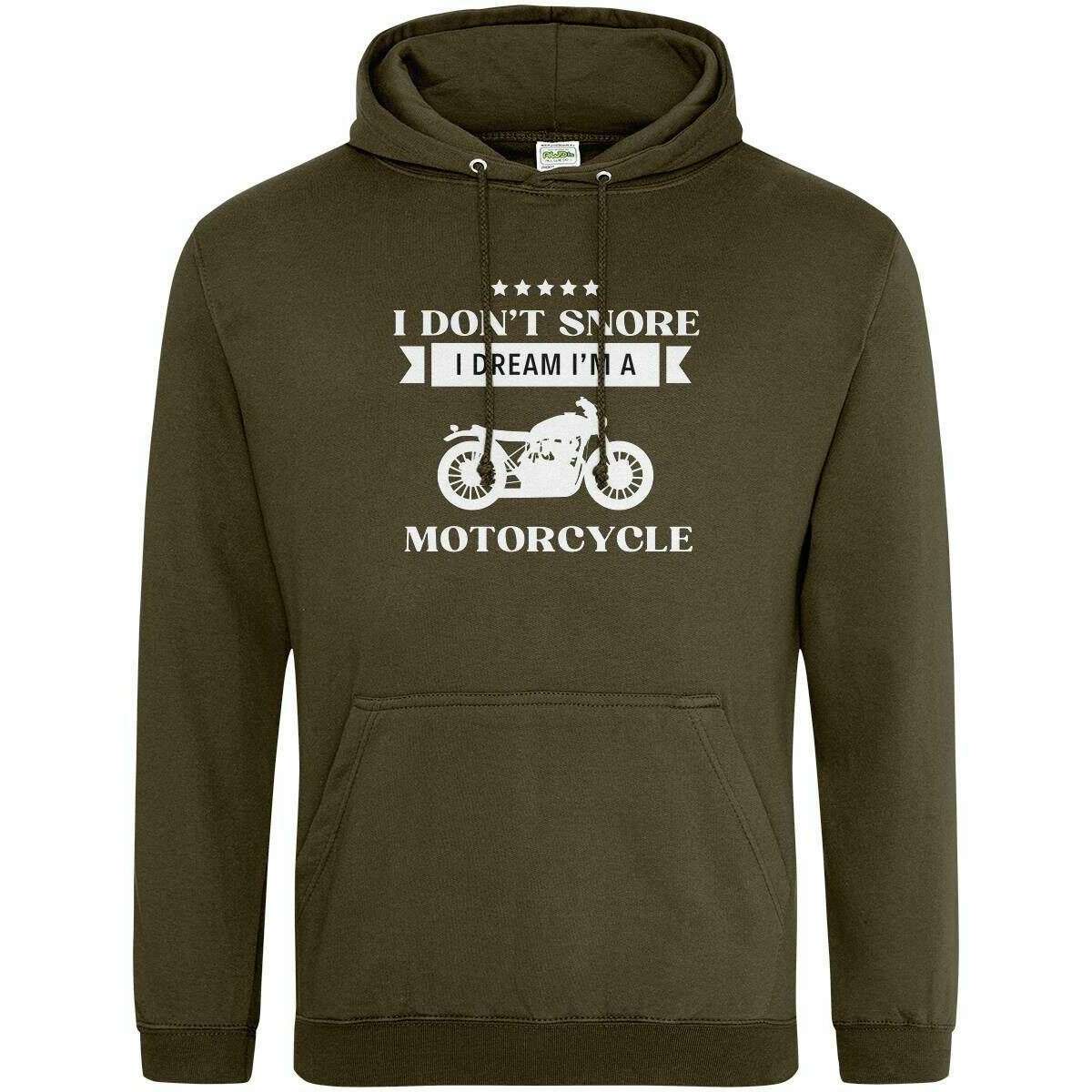 Teemarkable! I Don’t Snore I Dream I’m A Motorcycle Hoodie