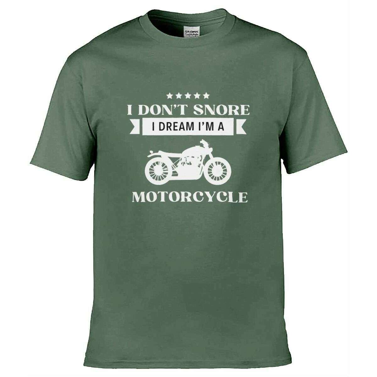 Teemarkable! I Don’t Snore I Dream I’m A Motorcycle T-Shirt