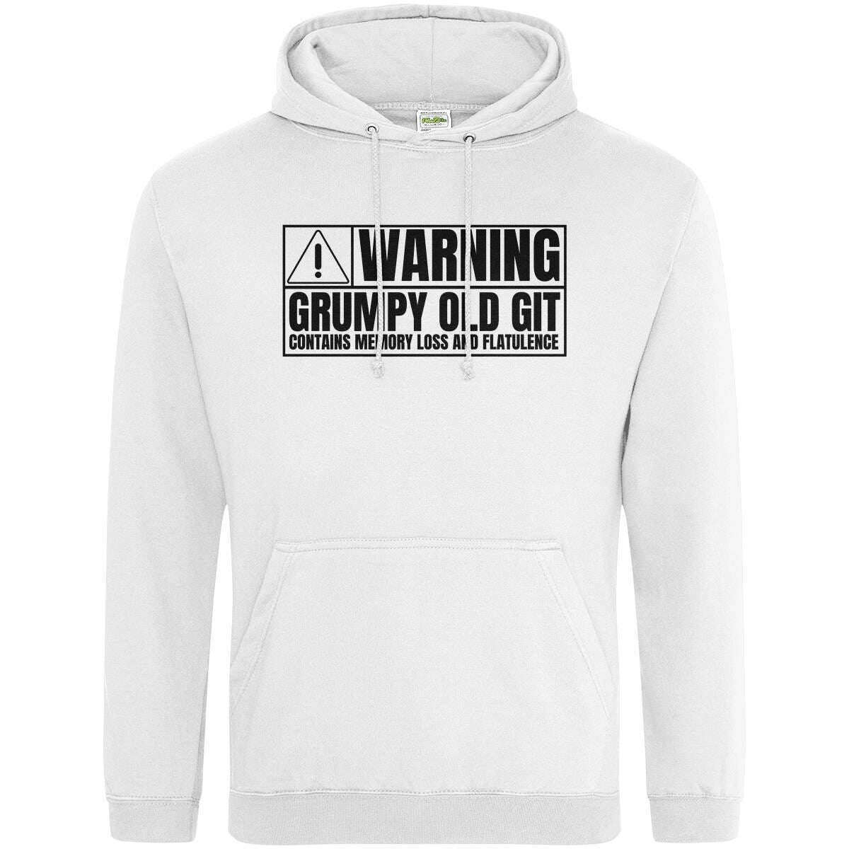 Teemarkable! Warning Grumpy Old Git Hoodie