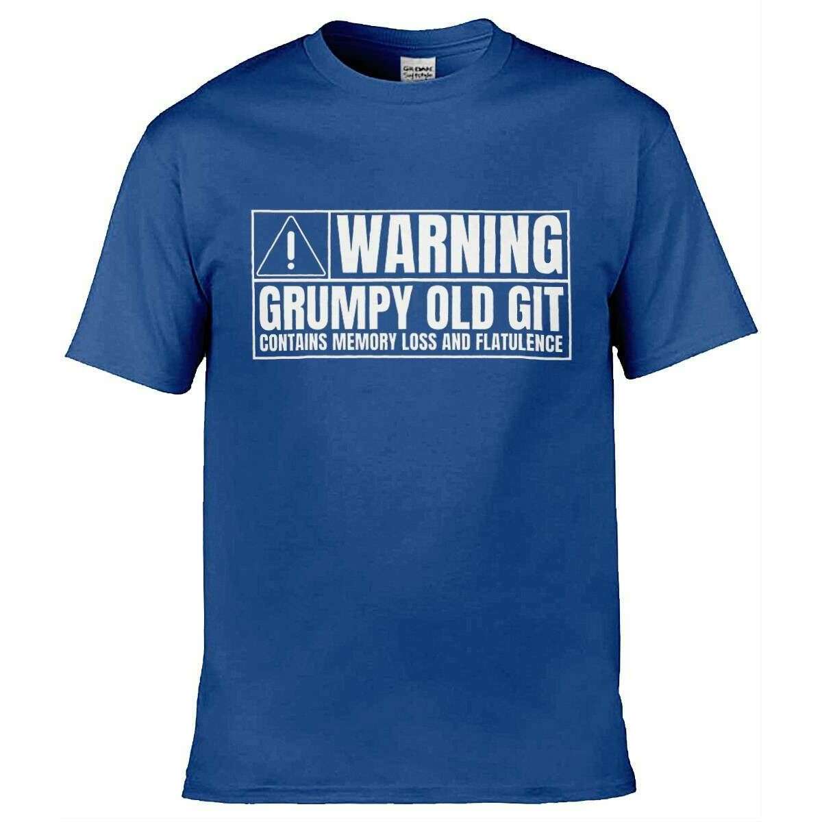 Teemarkable! Warning Grumpy Old Git T-Shirt