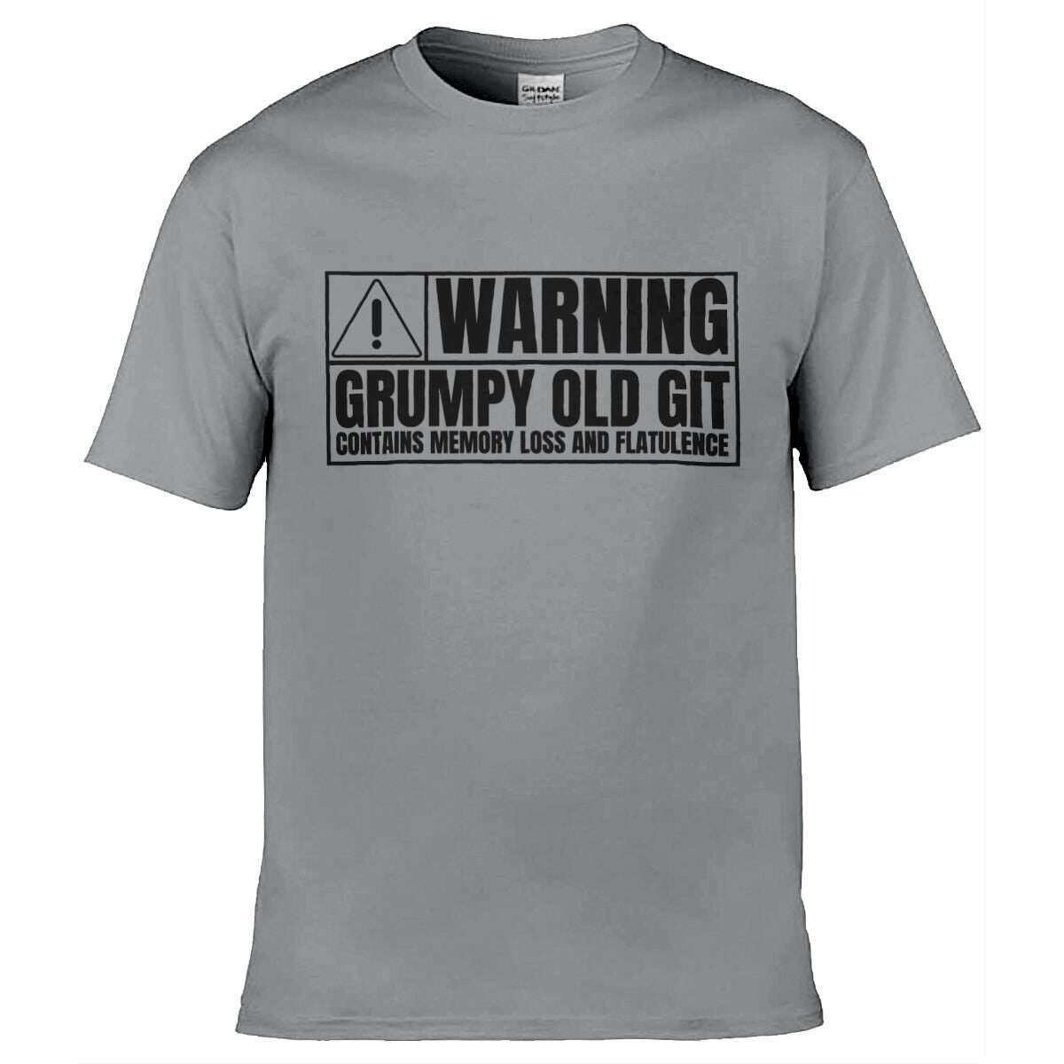 Teemarkable! Warning Grumpy Old Git T-Shirt