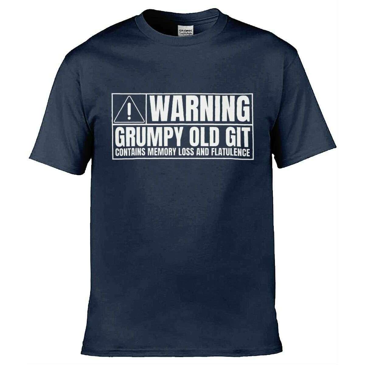 Teemarkable! Warning Grumpy Old Git T-Shirt