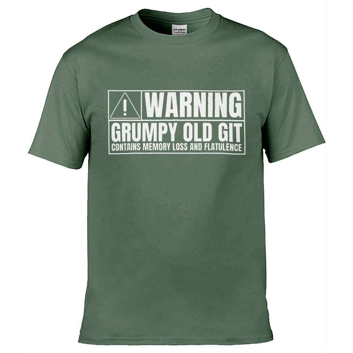 Teemarkable! Warning Grumpy Old Git T-Shirt