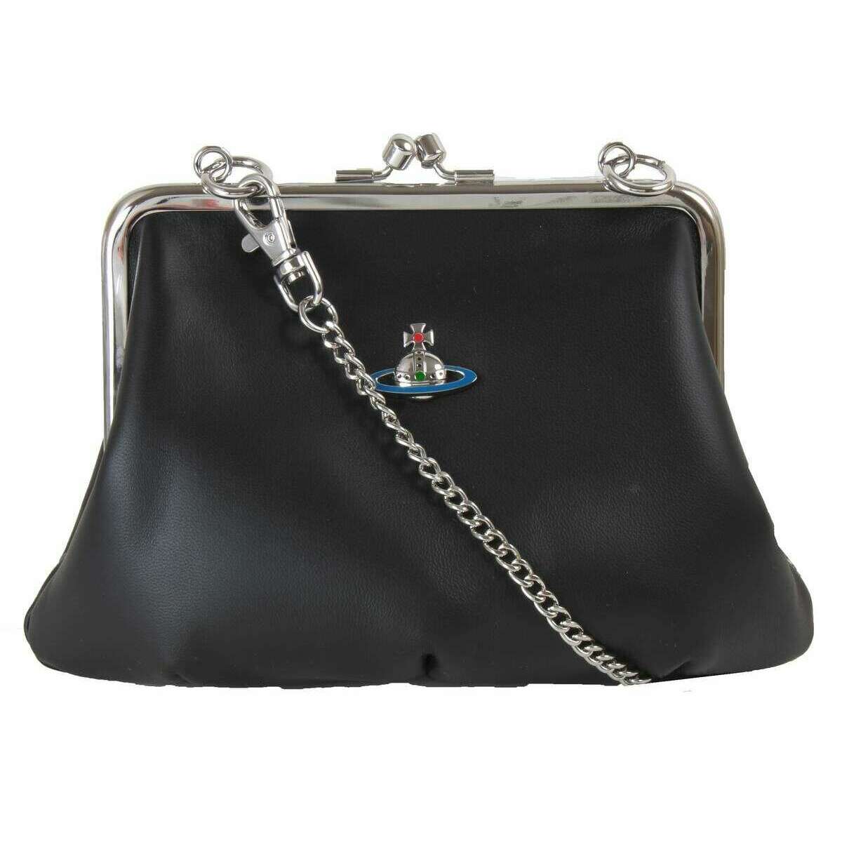 Vivienne Westwood Nappa Granny Frame Purse - Black