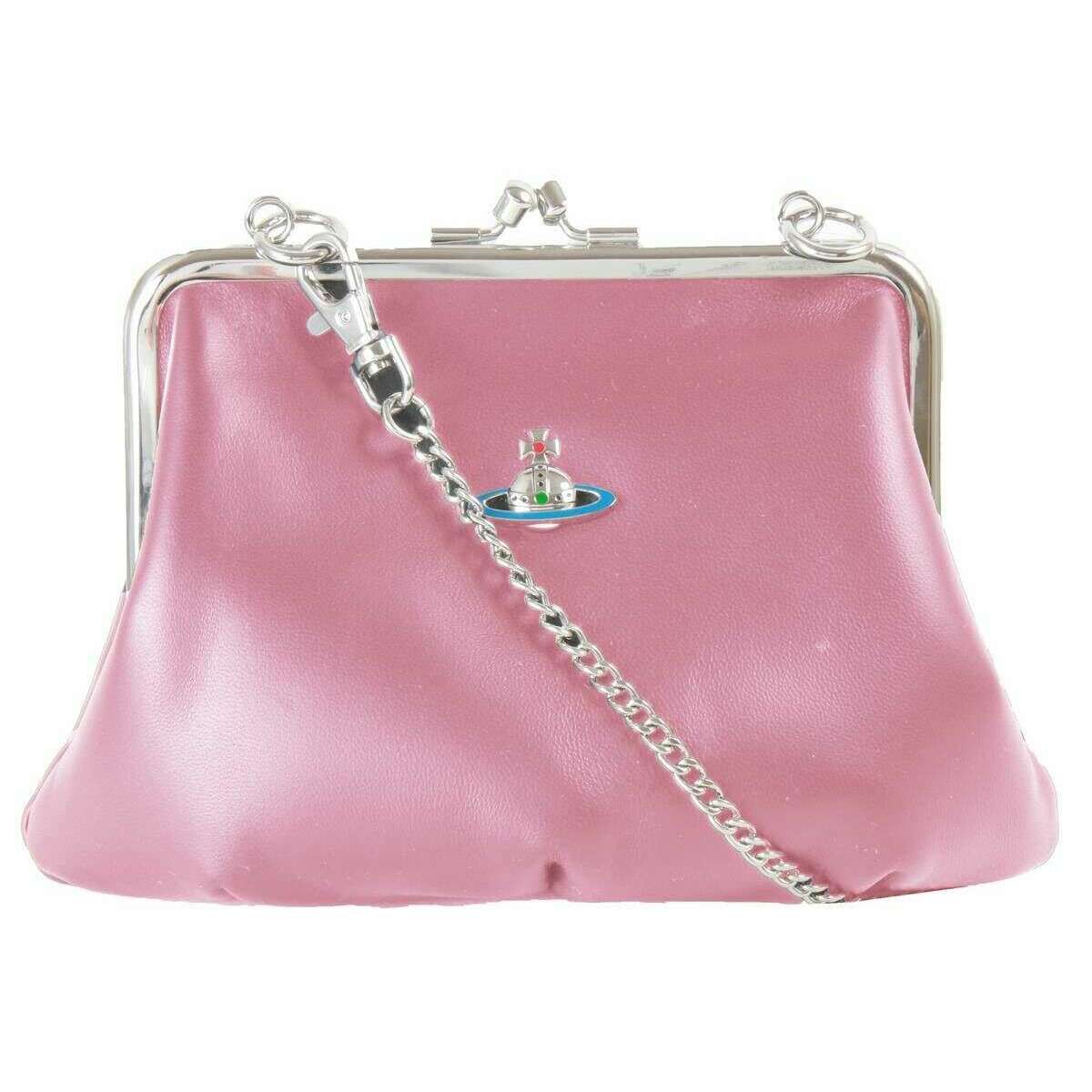 Vivienne Westwood Nappa Granny Frame Purse - Pink