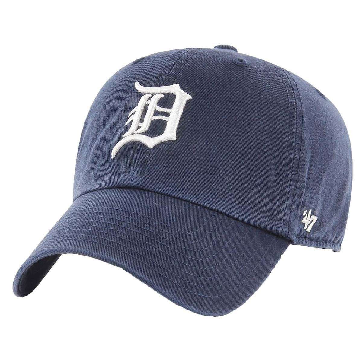 47 Brand Clean Up MLB Detroit Tigers Cap - Navy/White