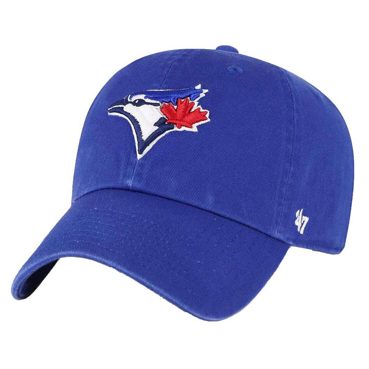 47 Brand Clean Up MLB Toronto Blue Jays Cap - Royal Blue/White
