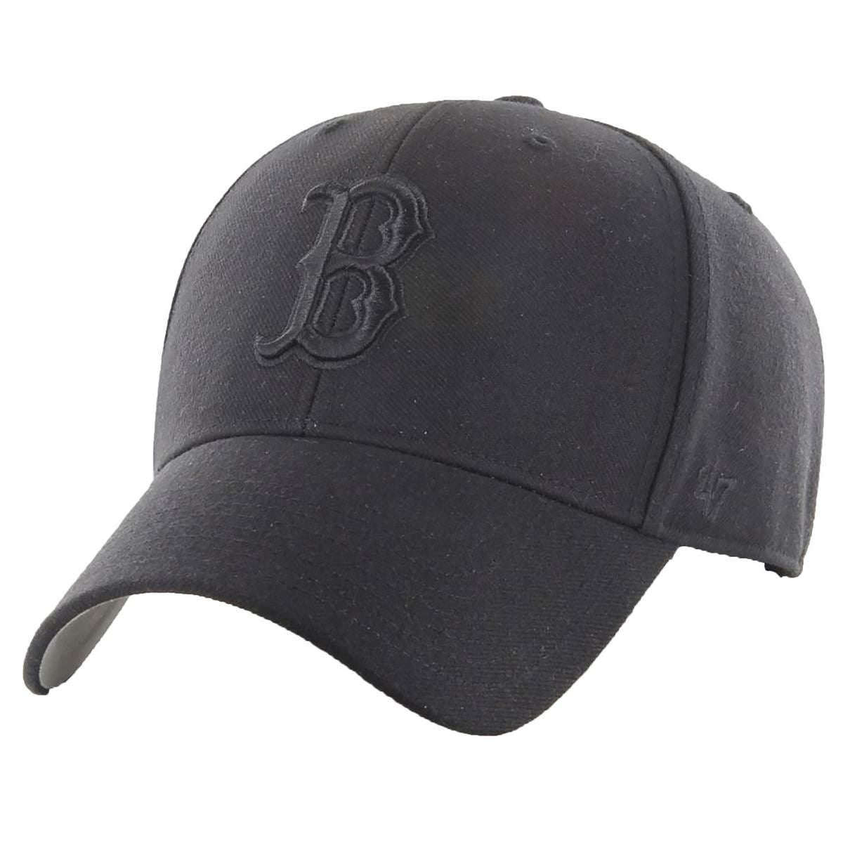 47 Brand MVP MLB Boston Red Sox Cap - Black/Black