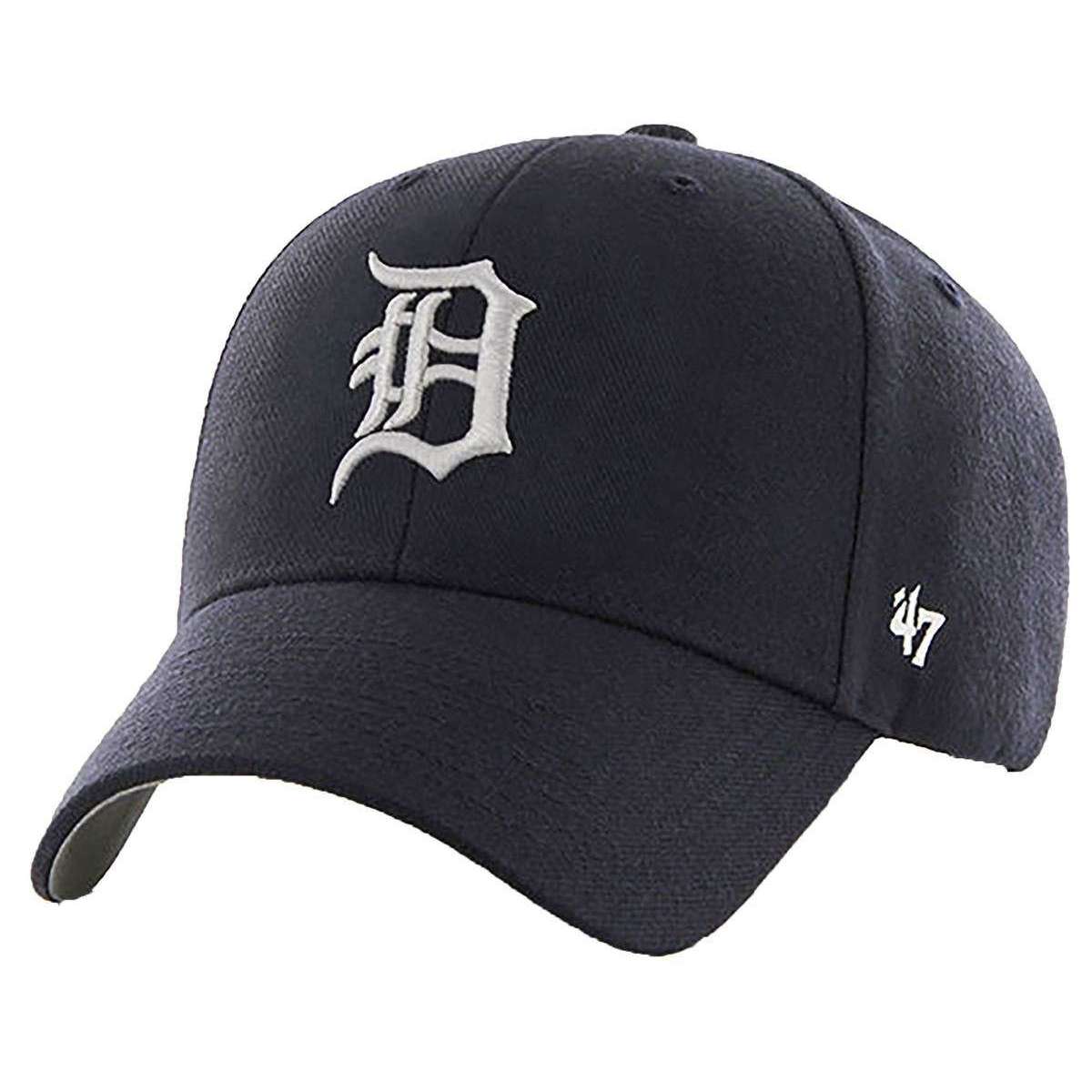 47 Brand MVP MLB Detroit Tigers Cap - Navy/White