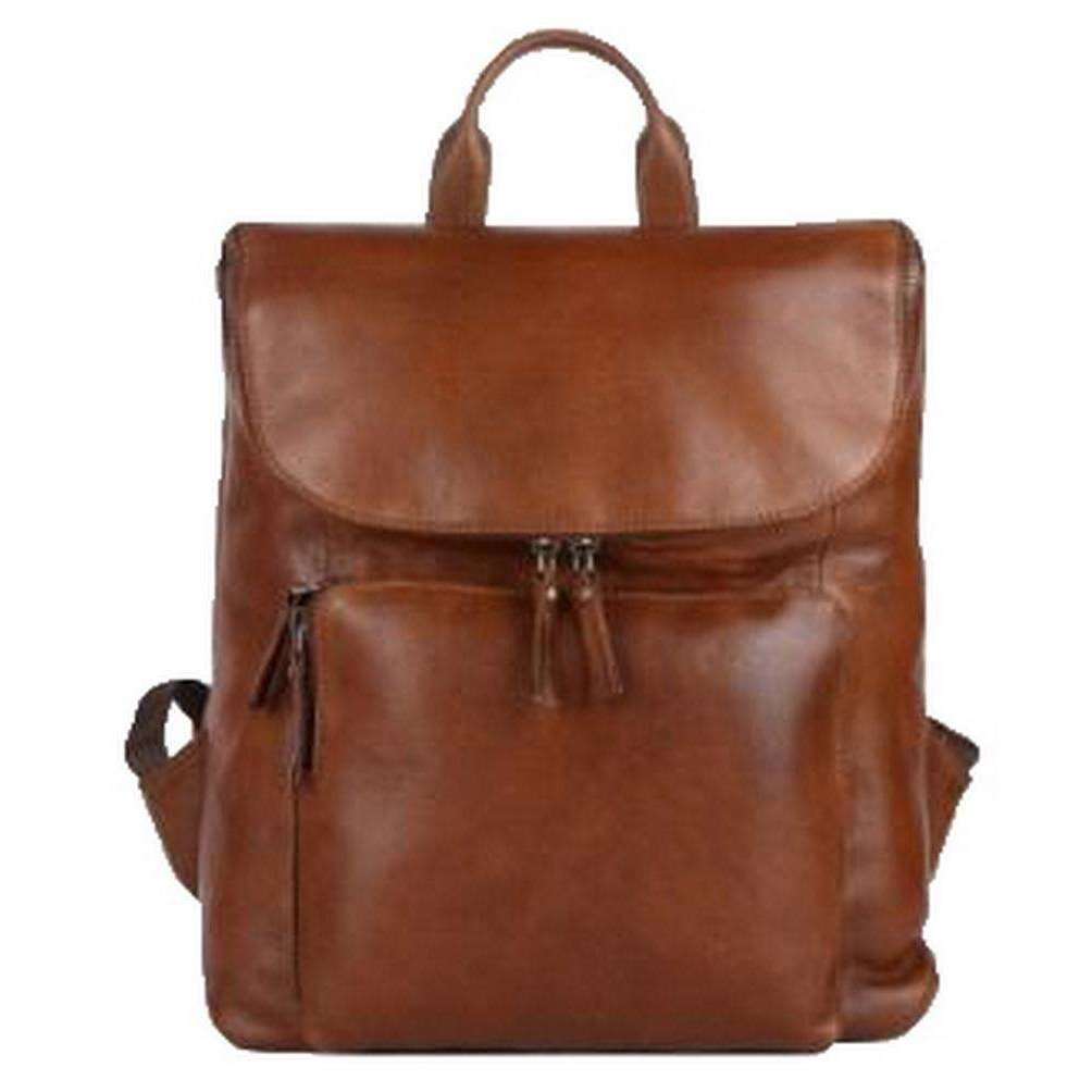 Ashwood Leather Business Travel Rucksack - Tan